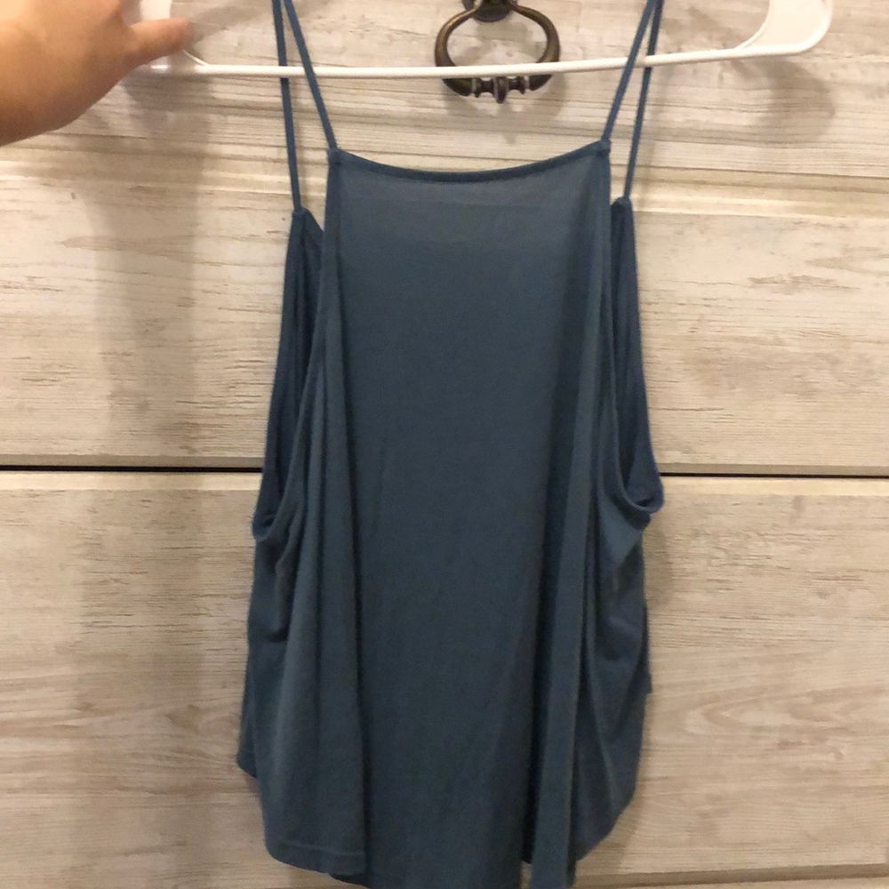 URBAN OUTFITTERS/ SILENCE+NOISE dark teal tank top